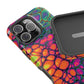 Bespattered Facade Neon Butterfly Abstract Art MagSafe Tough Case