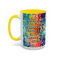 Bespattered Facade Tuesdays Can Go Fuck Themselves Colorful Rainbow Mugs | Eight Colors | 11oz or 15oz