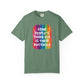 Bespattered Facade "Third Butthole Eye" Colorful Premium Unisex Comfort Colors Garment Dyed 100% Cotton T-Shirt
