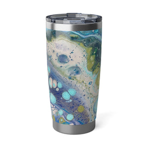 Bespattered Facade Sea Turtle Vagabond Spill-Resistant Lid Stainless-Steel Tumbler 20oz