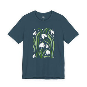 Snow Drops Bella Canvas Unisex Jersey Short Sleeve Tee