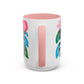 "I've Menaced Before..." Rainbow Flowers Mug | Eight Colors | 11oz or 15oz