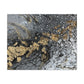 Bespattered Facade You're Golden Stretched Matte Canvas Art Prints | Multiple Sizes