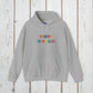 Bespattered Facade "Rainbow Is the New Black" Colorful Embroidered Unisex Heavy Blend™ Hooded Sweatshirt