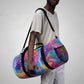 Bespattered Facade Rainbow Flow Duffel Bag | 2 Sizes