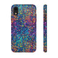 Bespattered Facade Party Time Rainbow Confetti Dots Tough Case