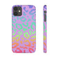 Bespattered Facade Rainbow Leopard Snap Case