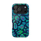 Bespattered Facade Emerald Leopard Impact-Resistant Case
