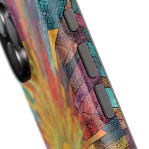 Bespattered Facade Rainbow Sun MagSafe Tough Case
