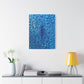 Bespattered Facade Fluid Art Abstract Painting Stretched Matte Canvas Art Prints | Multiple Sizes