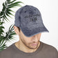 Bespattered Facade "I'm Fine" Black Embroidered Vintage Cap