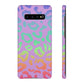 Bespattered Facade Rainbow Leopard Snap Case