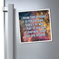 Bespattered Facade "Reincarnation Is Real" Refrigerator Magnet