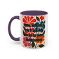 "Come with Me and You'll See..." Rainbow Flowers Mug | Eight Colors | 11oz or 15oz
