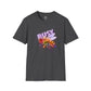 Bespattered Facade "Busy Bee" Colorful Unisex Softstyle T-Shirt