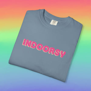 Bespattered Facade Sprinkle Doughnut Indoorsy Premium Unisex Comfort Colors Garment Dyed 100% Cotton T-Shirt