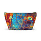 Bespattered Facade Intergalactic Rainbow Accessory Pouch With T-Bottom | 2 Sizes
