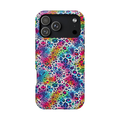 Bespattered Facade Bright Animal Print MagSafe Tough Case