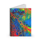 Bespattered Facade Rainbow Spiral Notebook - Lined Pages