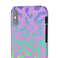 Bespattered Facade Rainbow Leopard Snap Case