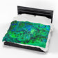 Bespattered Facade Radioactive Velveteen Plush Blanket | 3 Sizes