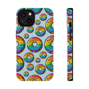 Bespattered Facade Rainbow Sprinkle Donut Impact-Resistant Case