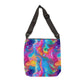 Bespattered Facade Rainbow Flow Adjustable Tote Bag | 2 Sizes