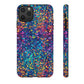 Bespattered Facade Party Time Rainbow Confetti Dots Tough Case