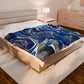 Bespattered Facade Starry Night Velveteen Plush Blanket | 3 Sizes