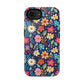 Bespattered Facade Colorful Flowers Impact-Resistant Case
