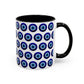 Bespattered Facade Evil Eye Mug | Three Colors | 11oz
