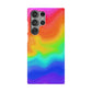 Bespattered Facade Rainbow Heat Map Snap Case