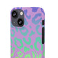 Bespattered Facade Rainbow Leopard Snap Case