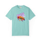 Bespattered Facade "Busy Bee" Colorful Premium Unisex Comfort Colors Garment Dyed 100% Cotton T-Shirt