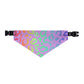 Bespattered Facade Rainbow Leopard Pet Bandana Collar