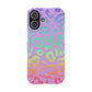 Bespattered Facade Rainbow Leopard Snap Case