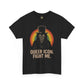 Queer Icon Fight Me Shirt – Babadook Parody Pride Tee – Funny LGBTQ Horror Graphic – Gildan 5000