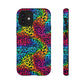 Bespattered Facade Rainbow Animal Print Tough Case
