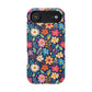 Bespattered Facade Colorful Flowers Impact-Resistant Case