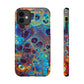 Bespattered Facade Intergalactic Rainbow Impact-Resistant Case