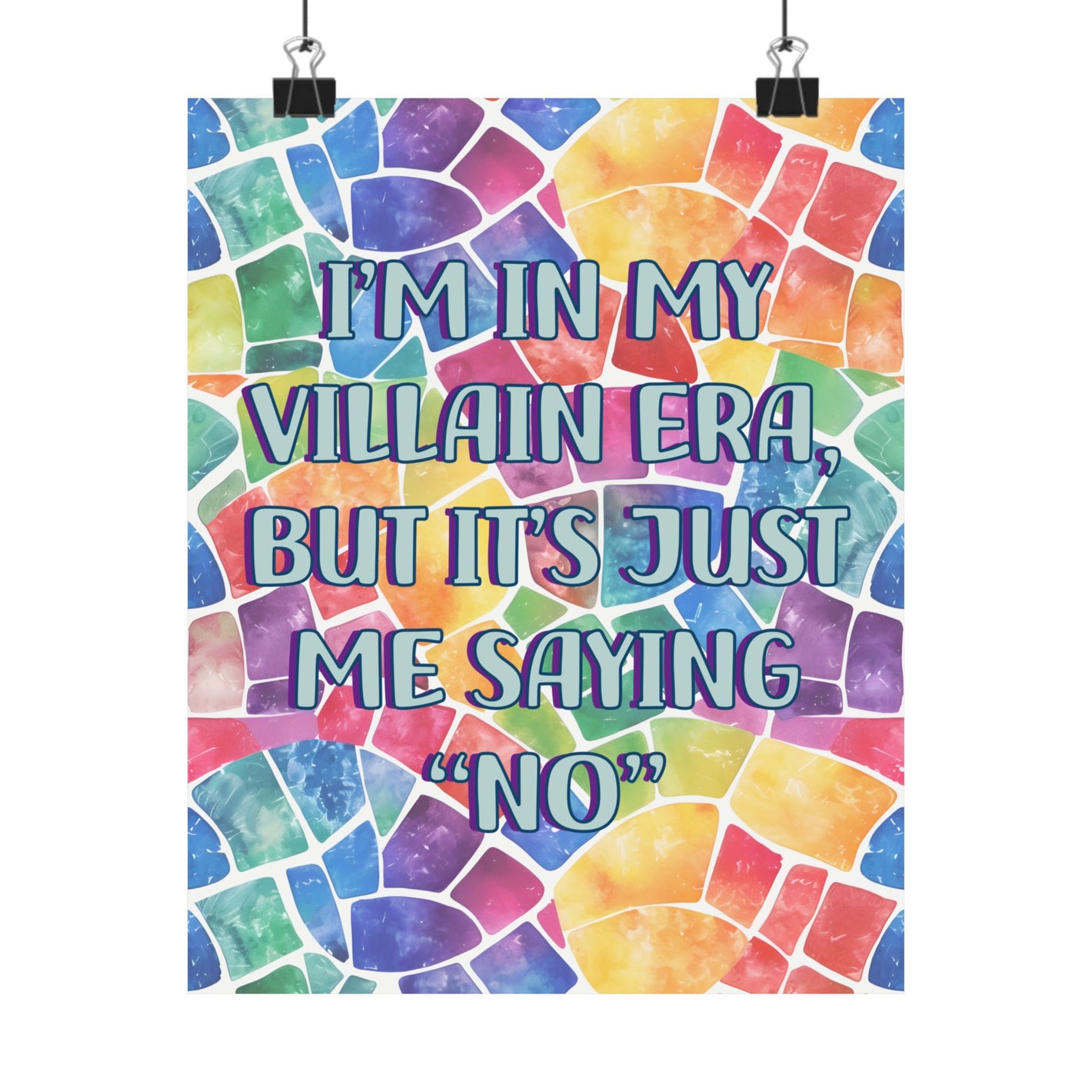 Bespattered Facade "In My Villain Era" Giclée Archival Matte Paper Prints