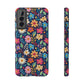Bespattered Facade Colorful Flowers Impact-Resistant Case