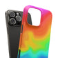 Bespattered Facade Rainbow Heat Map Snap Case