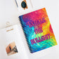 Bespattered Facade Rainbow "Exhale the BS" Spiral Notebook - Lined Pages