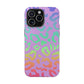 Bespattered Facade Rainbow Leopard Impact-Resistant Case