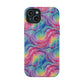 Bespattered Facade Rainbow Nebula Impact-Resistant Case