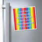 Bespattered Facade "Good Luck Sending Me Mixed Signals" Refrigerator Magnet