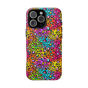 Bespattered Facade Rainbow Leopard Tough Case