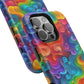 Bespattered Facade Rainbow Swirls MagSafe Tough Case