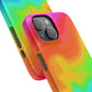 Bespattered Facade Rainbow Heat Map Snap Case